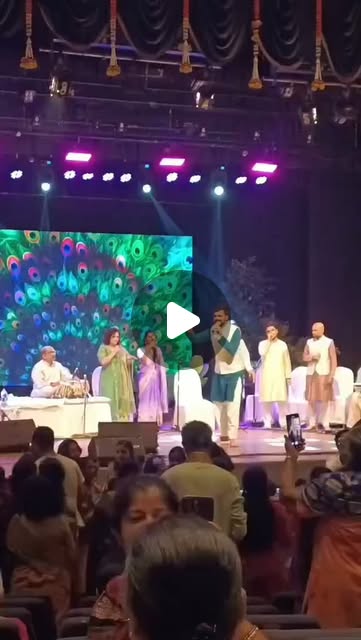 Instagram reel of a musical evening